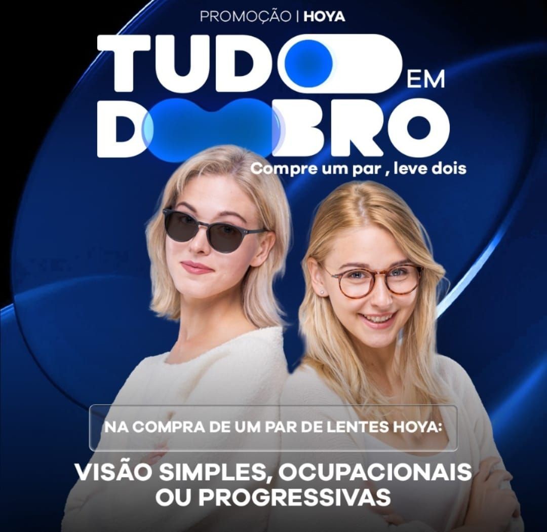 LENTES HOYA EM DOBRO NO RISK BLUE CONTROL