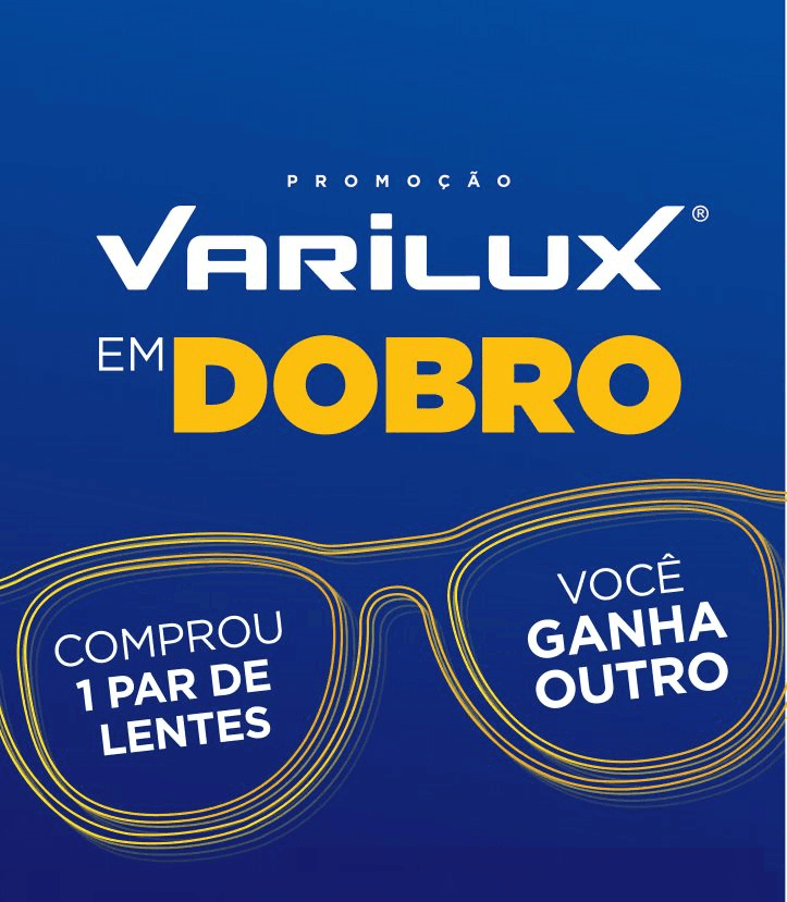 LENTE VARILUX EM DOBRO